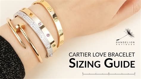 bracelets cartier femme|cartier bracelet size chart.